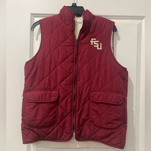 Colosseum women’s FSU vest NWT
